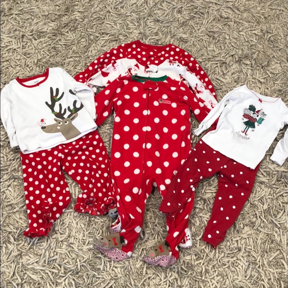 18 mo Christmas Pajama Lot 🎅🏼